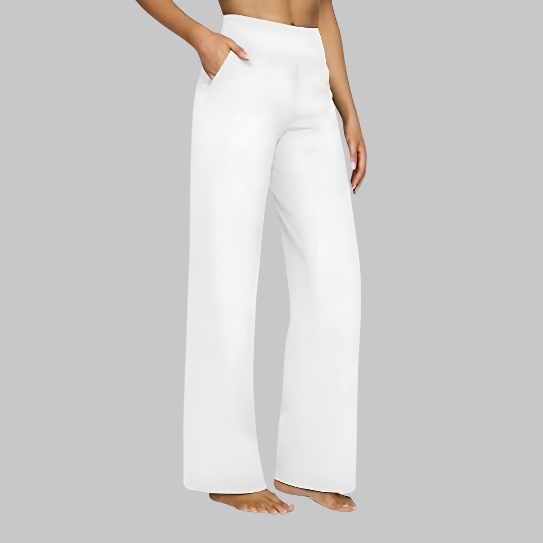Elena – Pantaloni Comfort in Tessuto Stretch