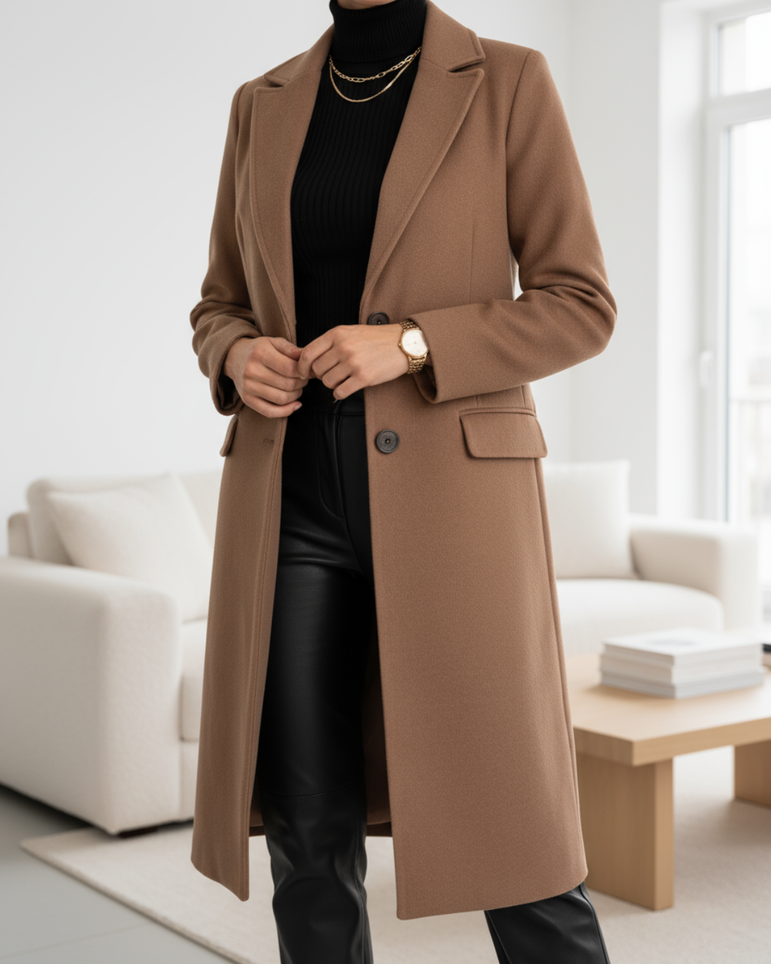 Auria - Elegante Cappotto Lungo