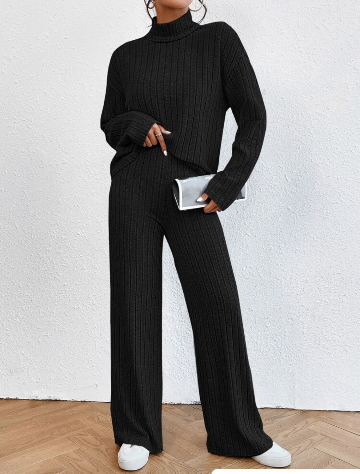 Completo Donna Blusa e Pantaloni Eleganti Casual – Camilla