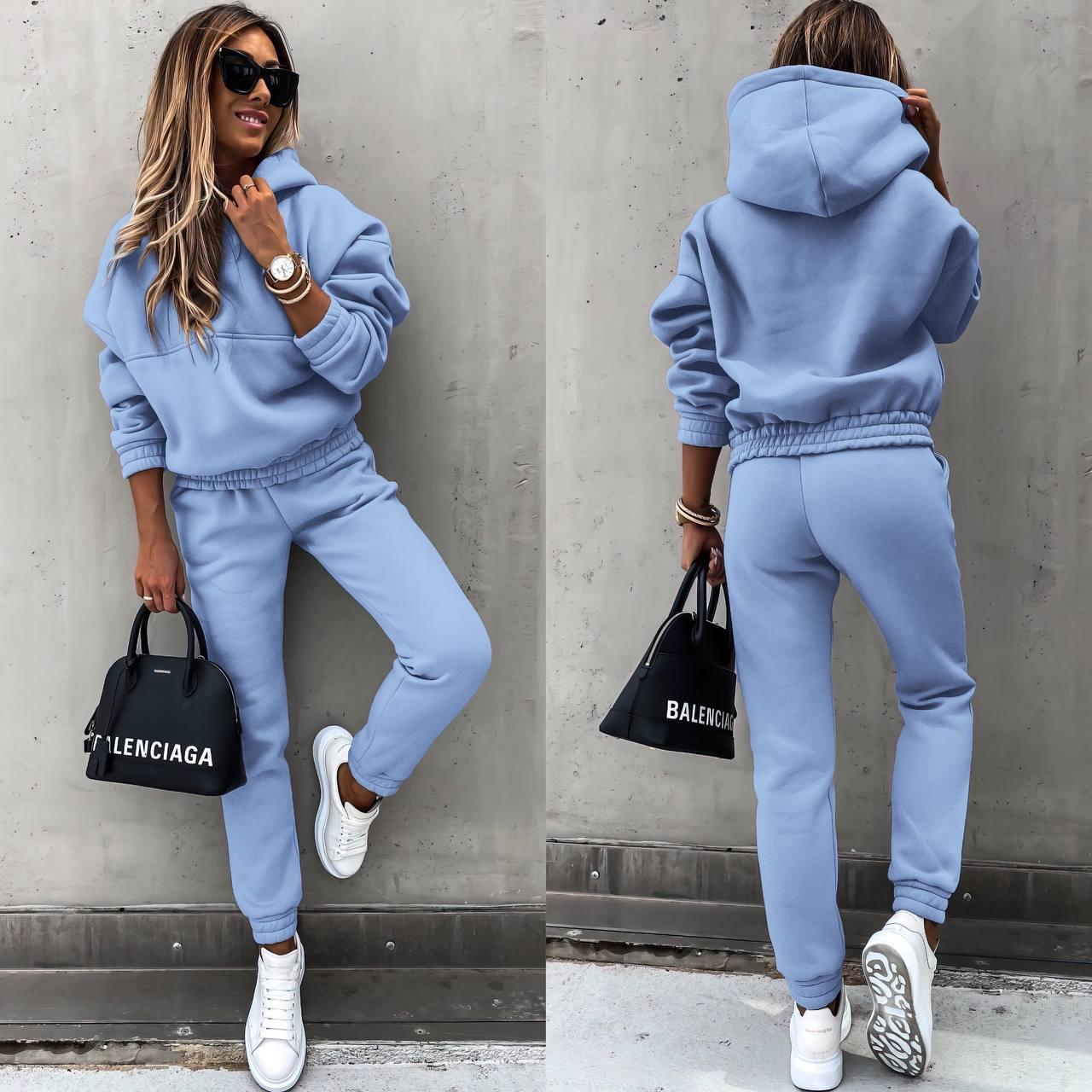 Completo Tuta Donna Invernale con Felpa e Pantaloni – Valentina