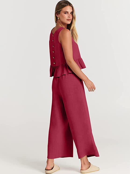 Completo Elise Canotta e Pantaloni