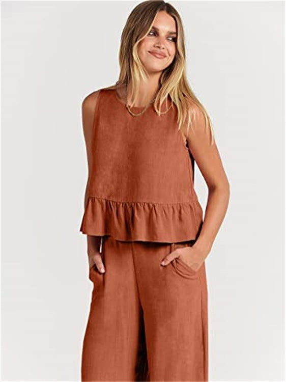 Completo Elise Canotta e Pantaloni