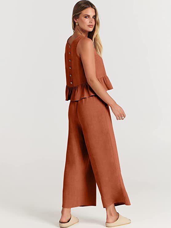 Completo Elise Canotta e Pantaloni
