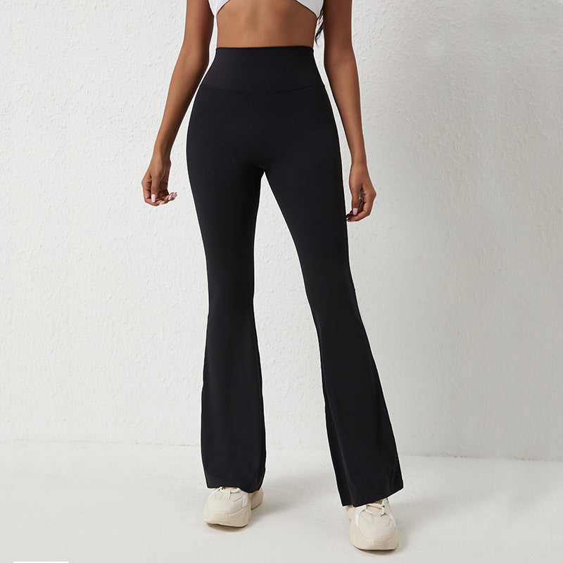 Serena - Pantaloni casual con gamba a Campana