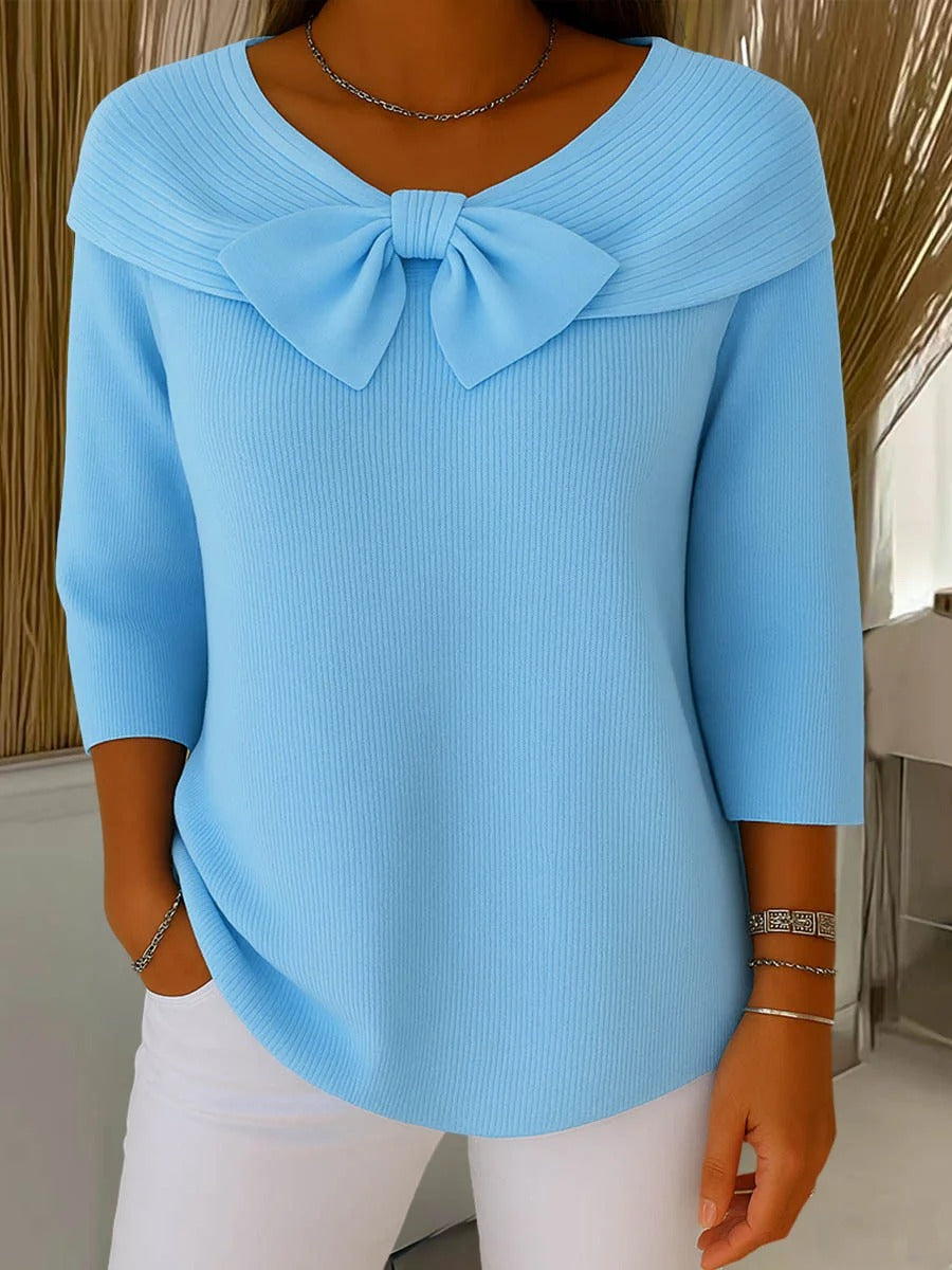 LACEY™|MAGLIONE CON FIOCCO