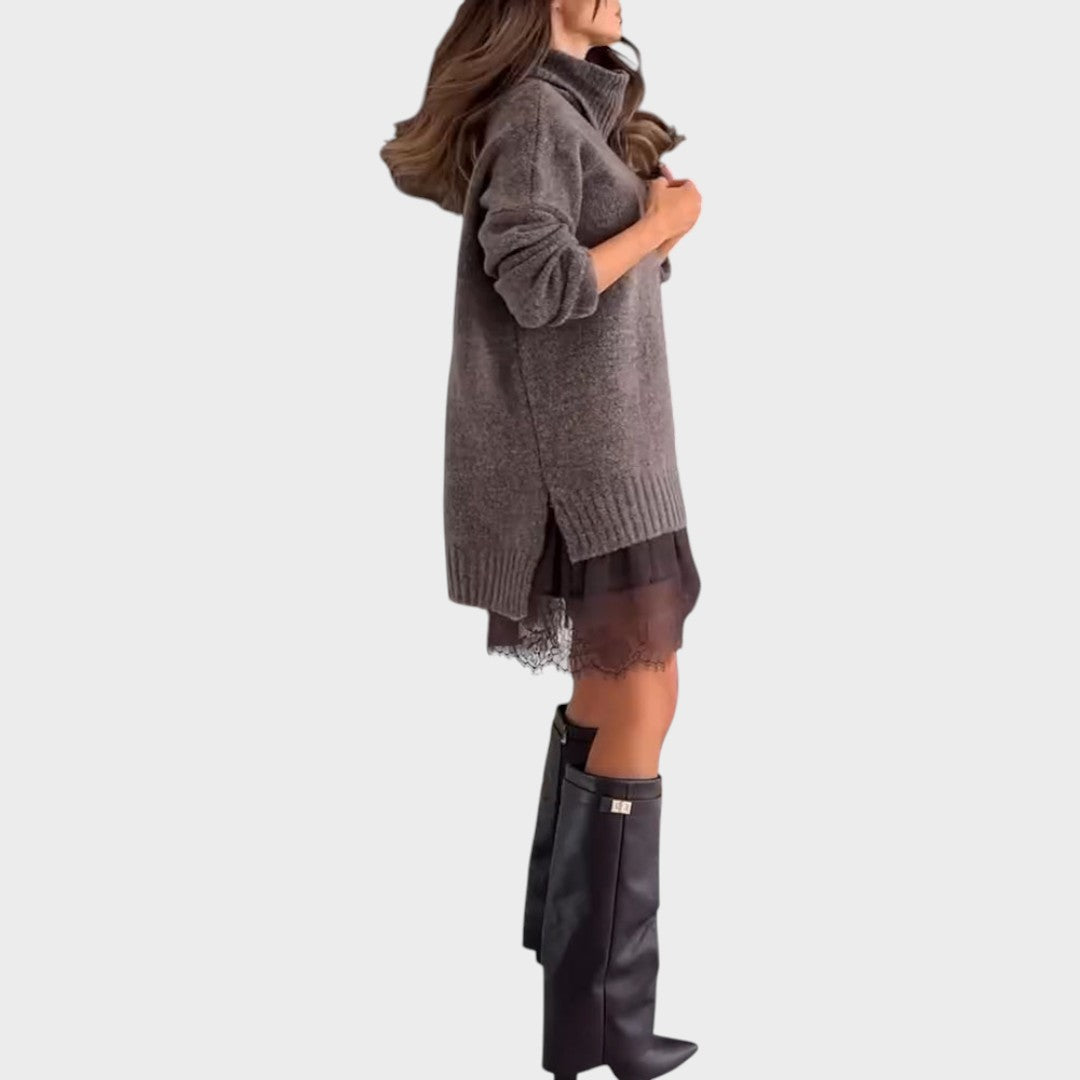 Aurora | Completo Maglione in lana artigianale + Vestito GRATIS