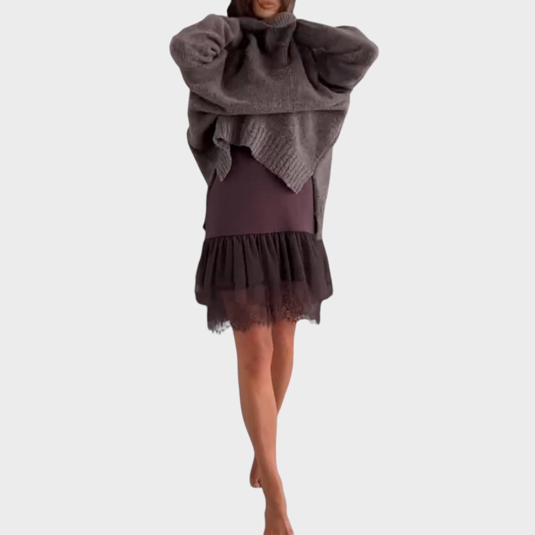 Aurora | Completo Maglione in lana artigianale + Vestito GRATIS