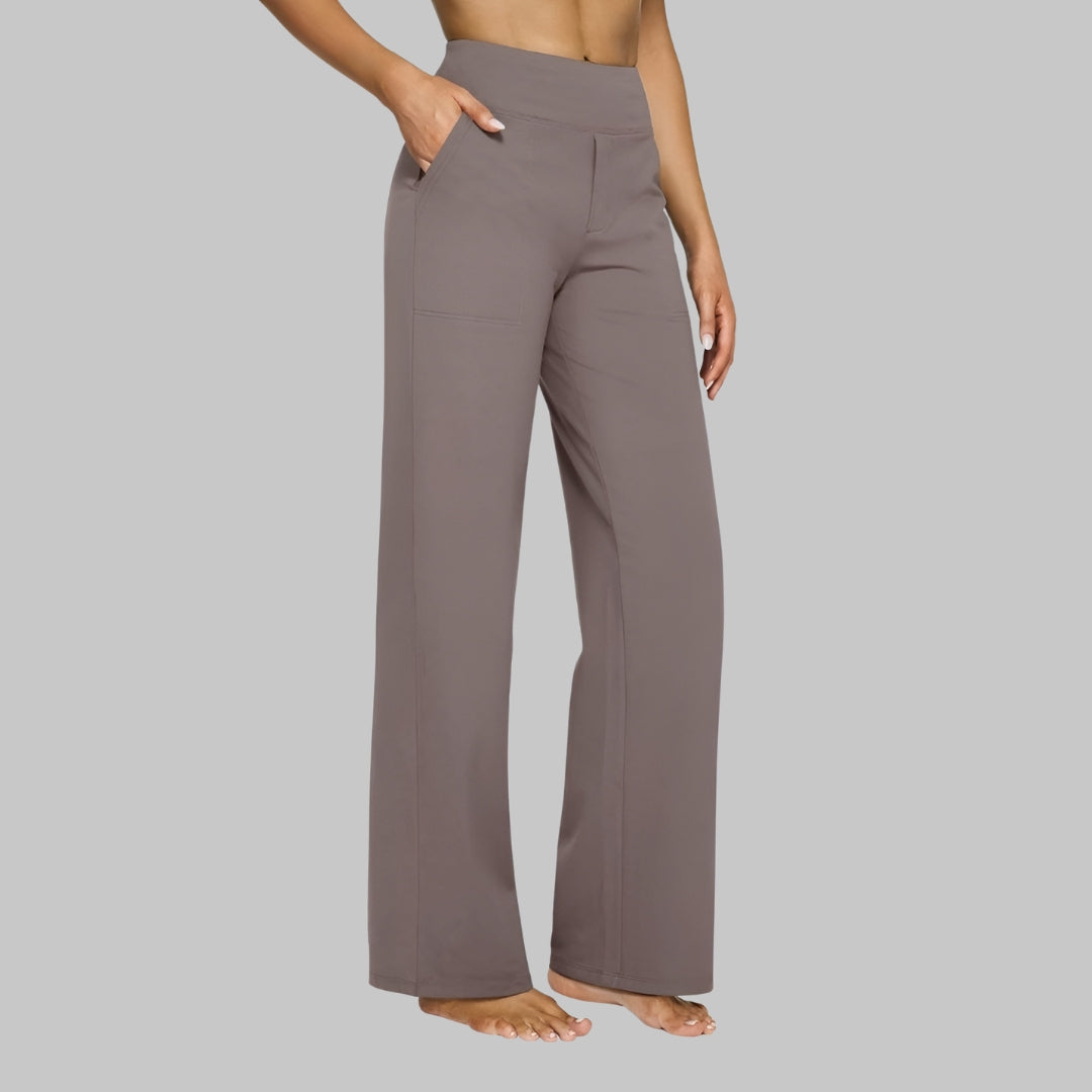 Elena – Pantaloni Comfort in Tessuto Stretch