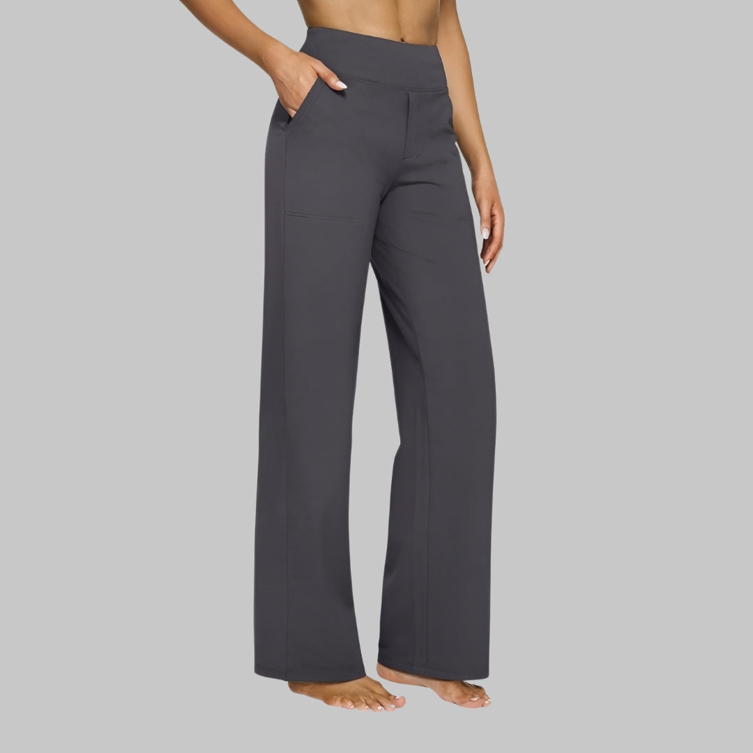 Elena – Pantaloni Comfort in Tessuto Stretch