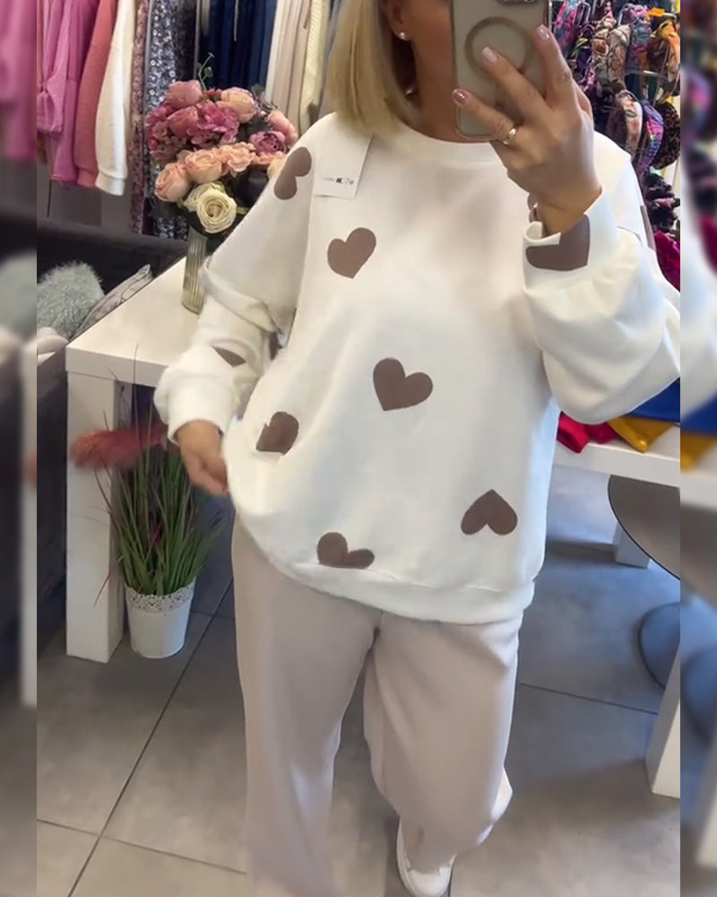 KATE™|Maglione Cuori Chic