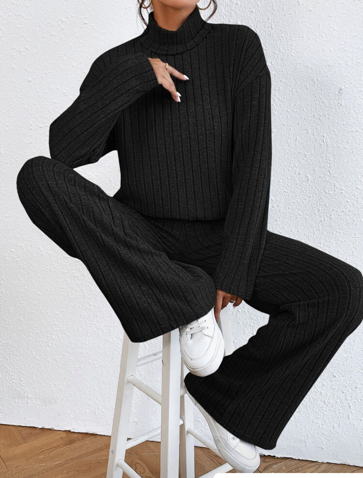 Completo Donna Blusa e Pantaloni Eleganti Casual – Camilla