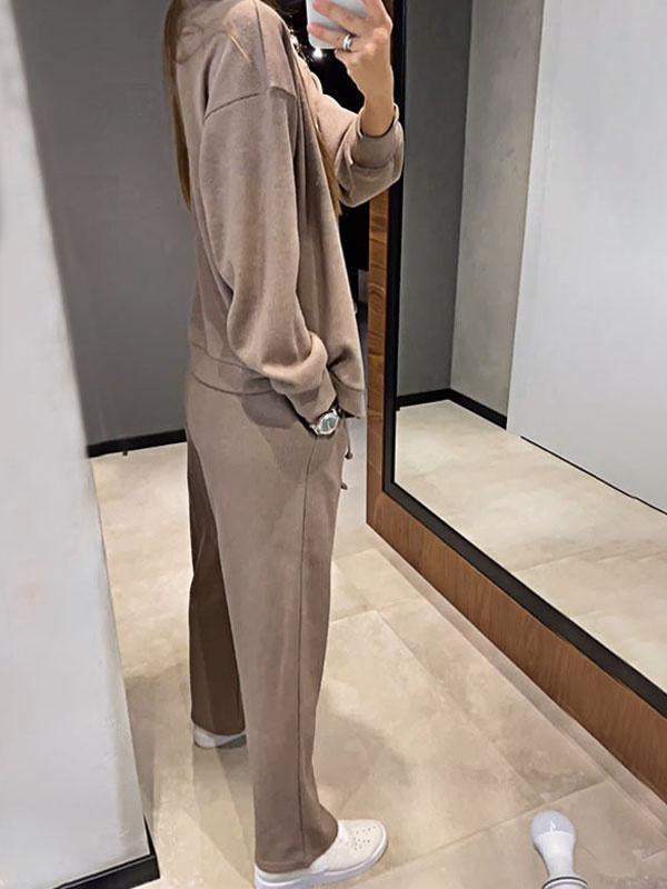 Completo Donna in Maglia con Cardigan e Pantaloni – Eleganza Morbida e Comfort Assoluto – Giulia