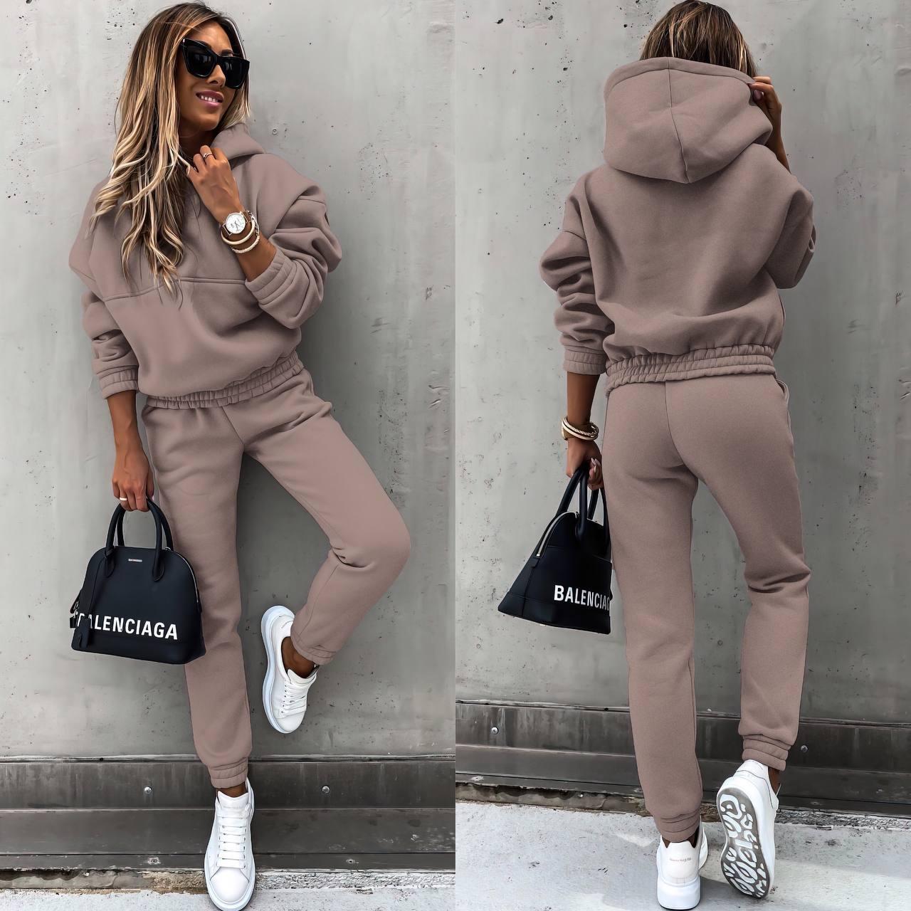 Completo Tuta Donna Invernale con Felpa e Pantaloni – Valentina