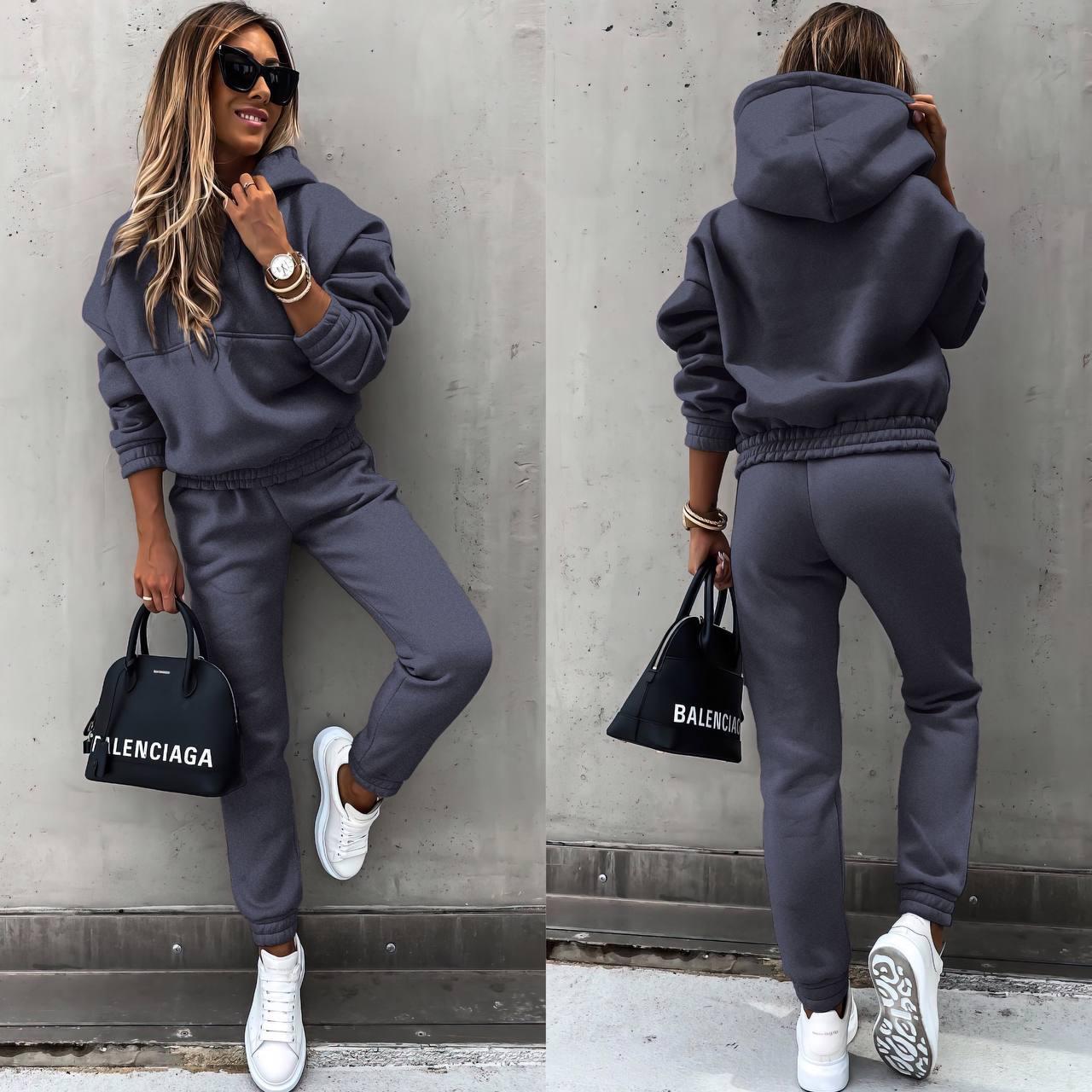 Completo Tuta Donna Invernale con Felpa e Pantaloni – Valentina