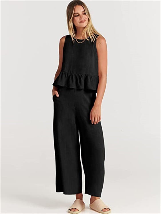 Completo Elise Canotta e Pantaloni