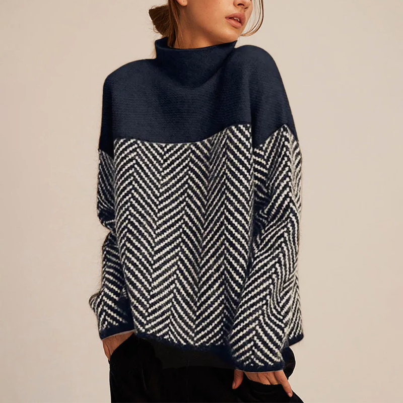 ROSANNA™|MAGLIONE A COLLO ALTO