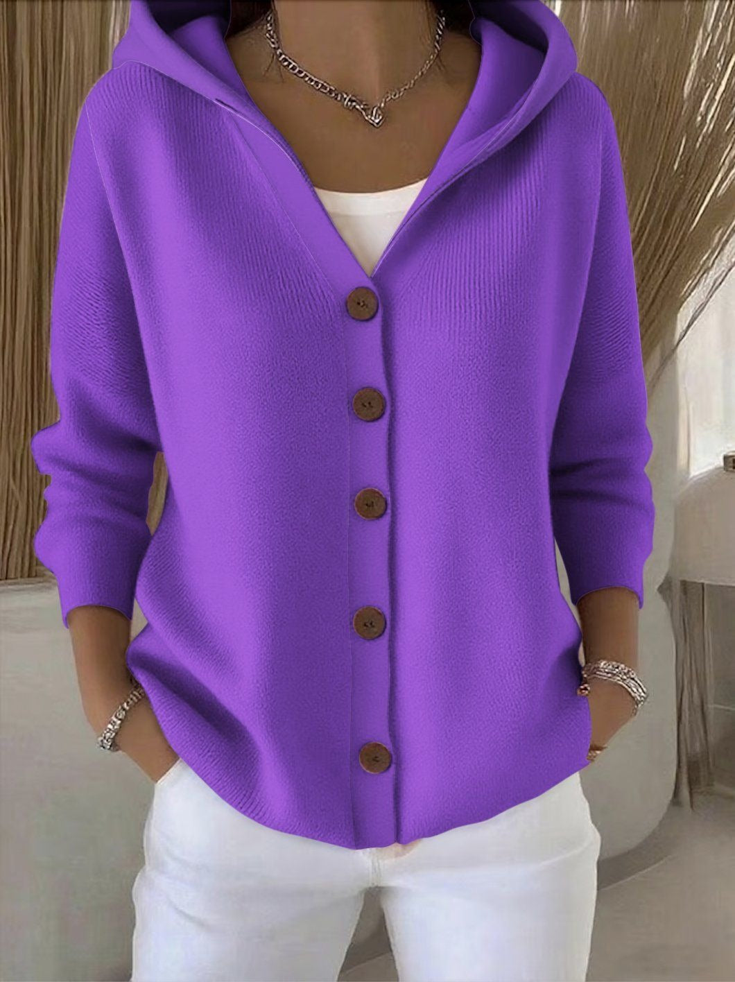 Francesca™ | Cardigan Elegante a Maniche Lunghe