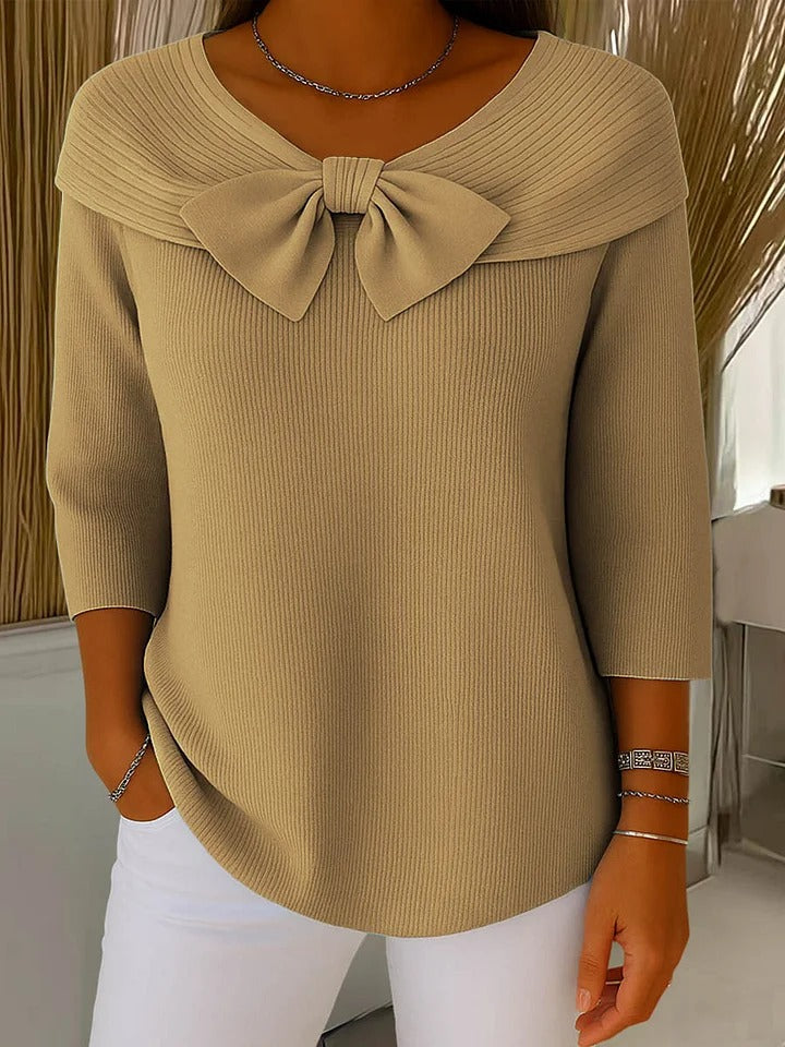 LACEY™|MAGLIONE CON FIOCCO