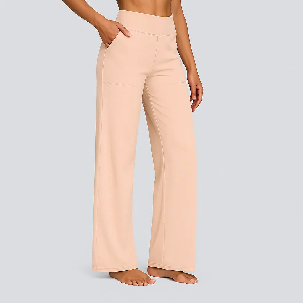 Elena – Pantaloni Comfort in Tessuto Stretch